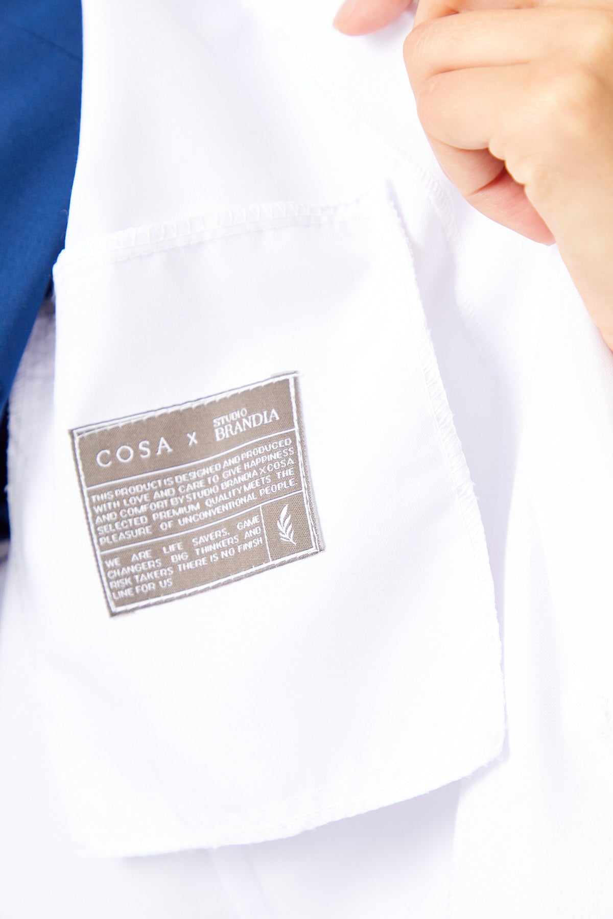 Cosa x Studio Brandia ® Women - Jacket Collar Lab Coat