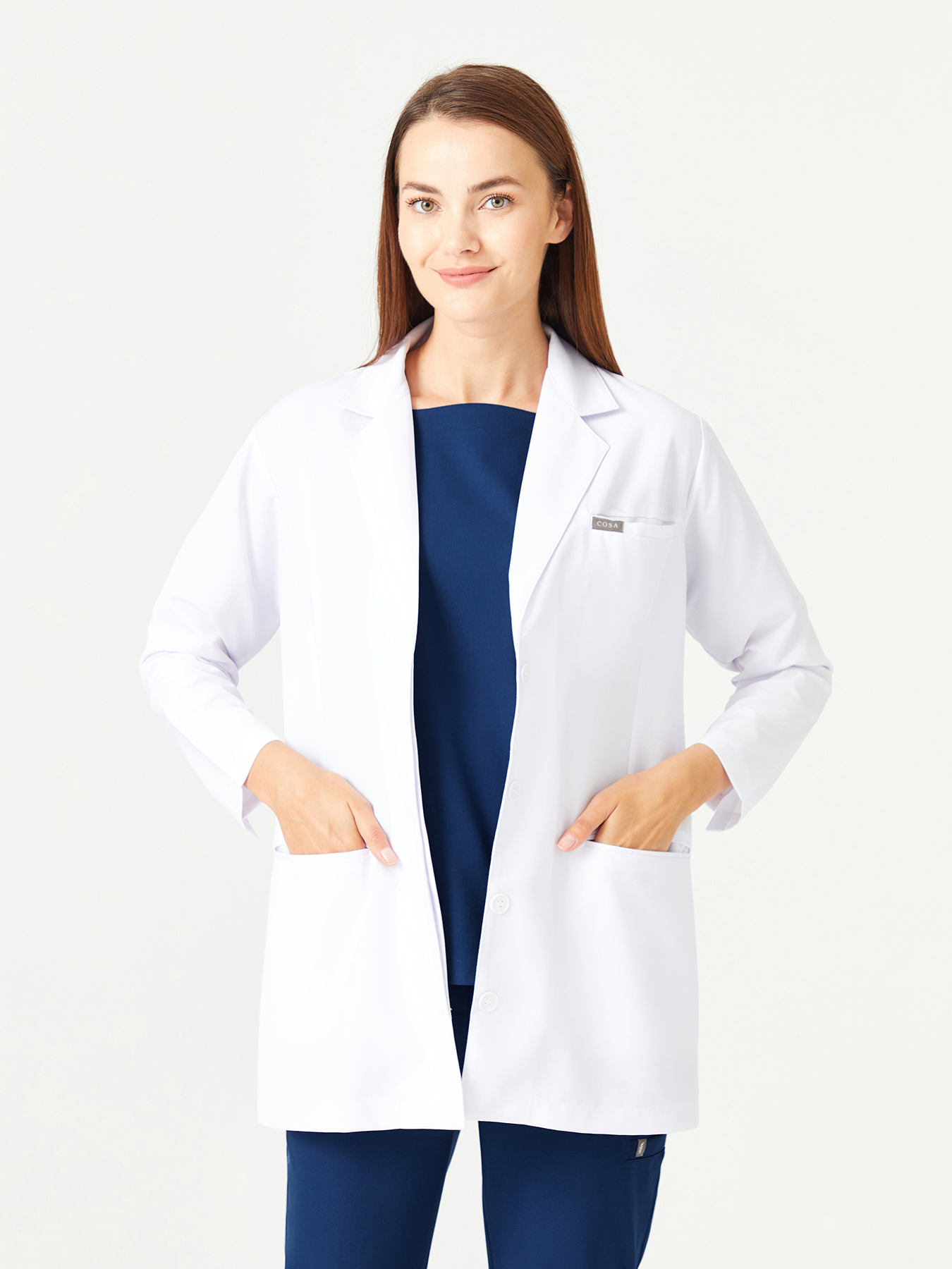 Cosa x Studio Brandia ® Women - Jacket Collar Lab Coat