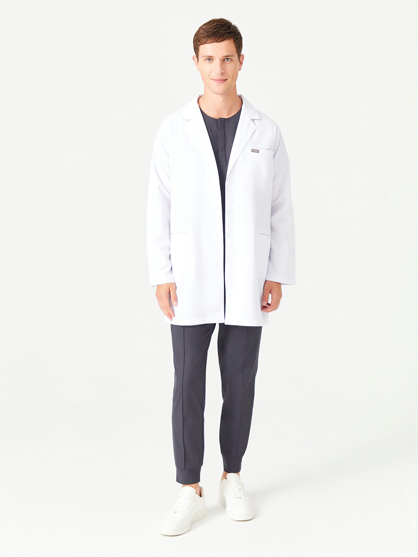 Cosa x Studio Brandia ® Men Jacket Collar Lab Coat