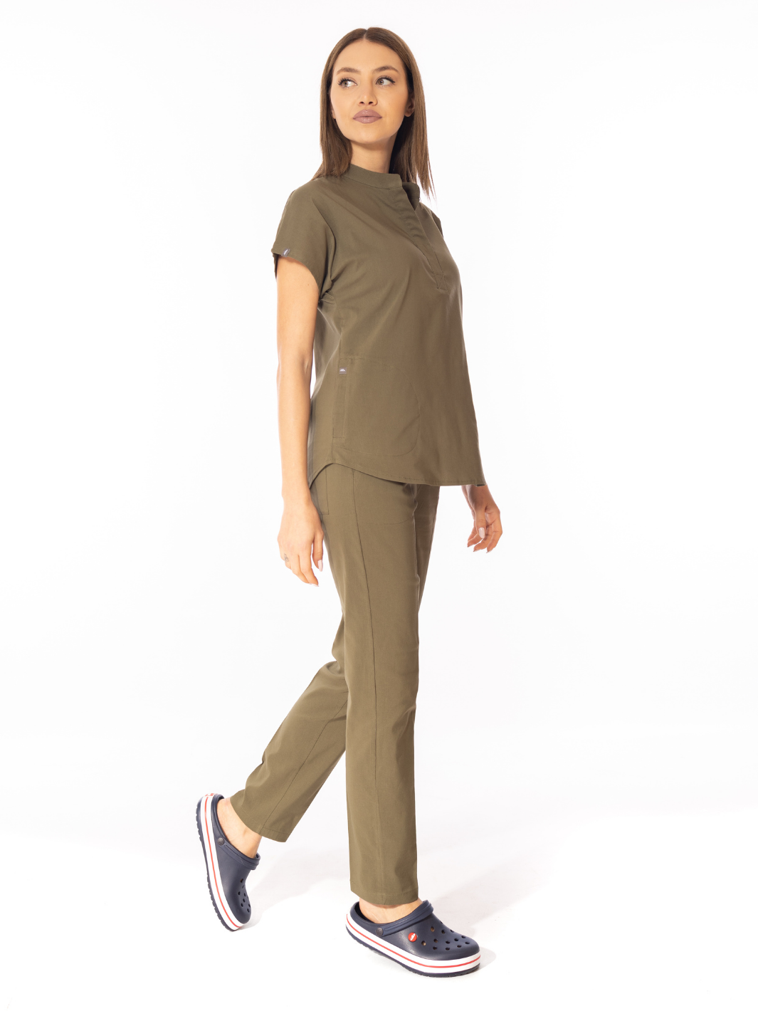 COSA Comfort Scrub Set – Khaki Green