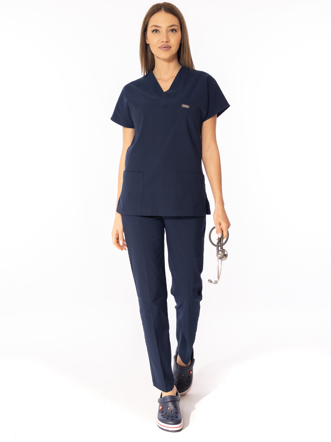 Cosa Flex Scrub Set - Navy