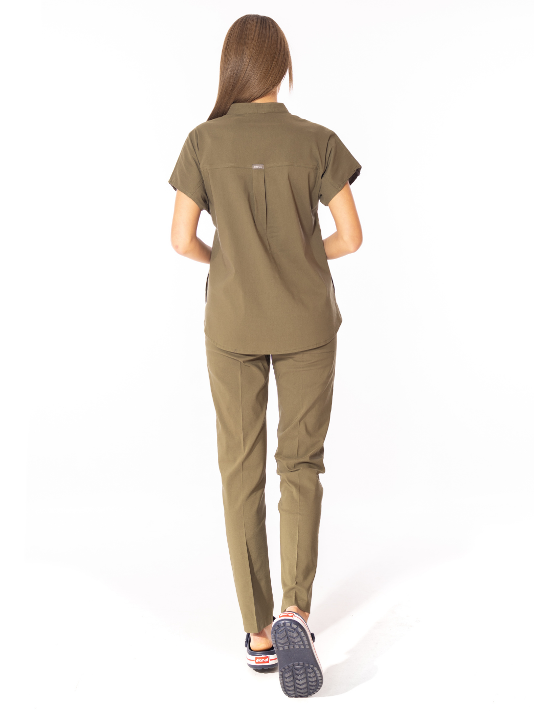 COSA Comfort Scrub Set – Khaki Green