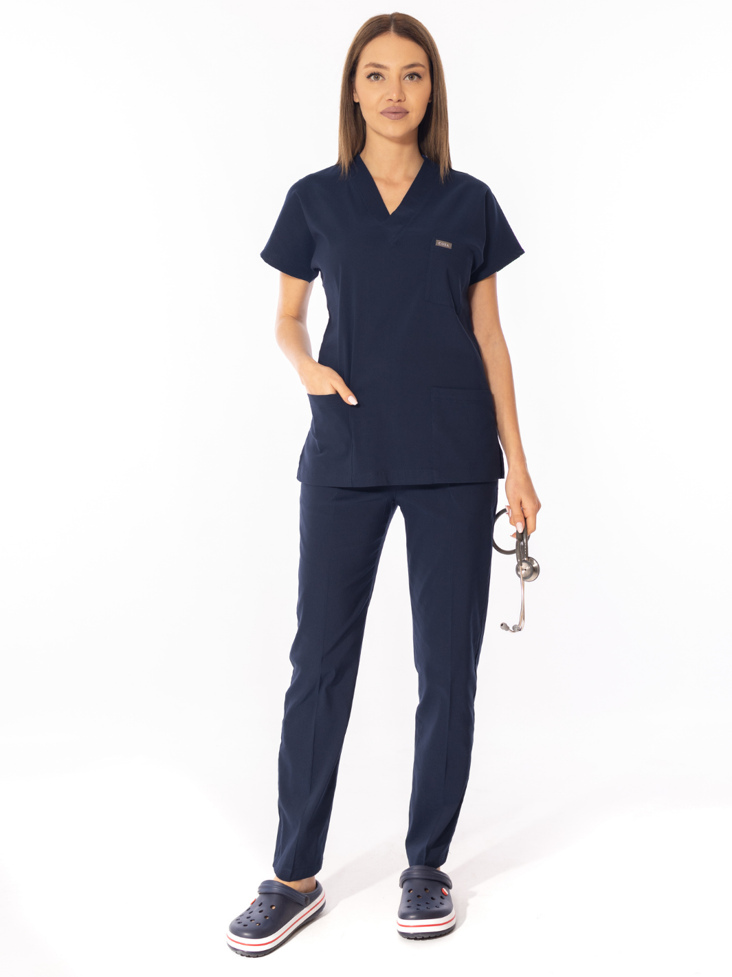 Cosa Flex Scrub Set - Navy