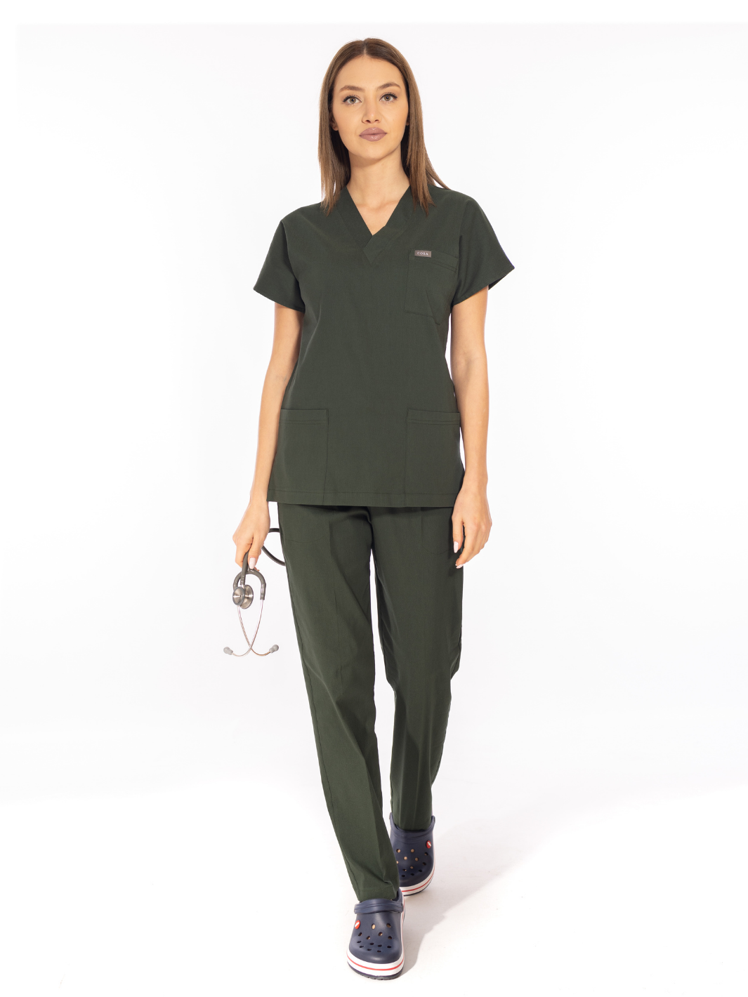 Cosa Flex Scrub Set - Pine Green