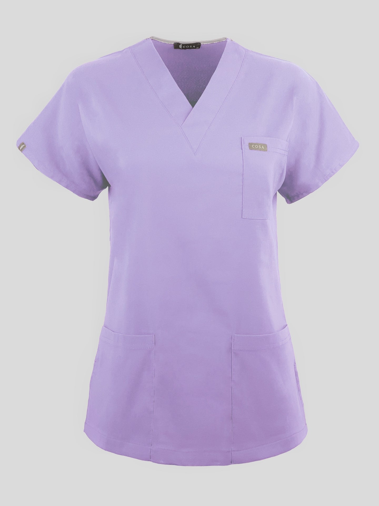 Cosa Flex Scrub Top - Lilac