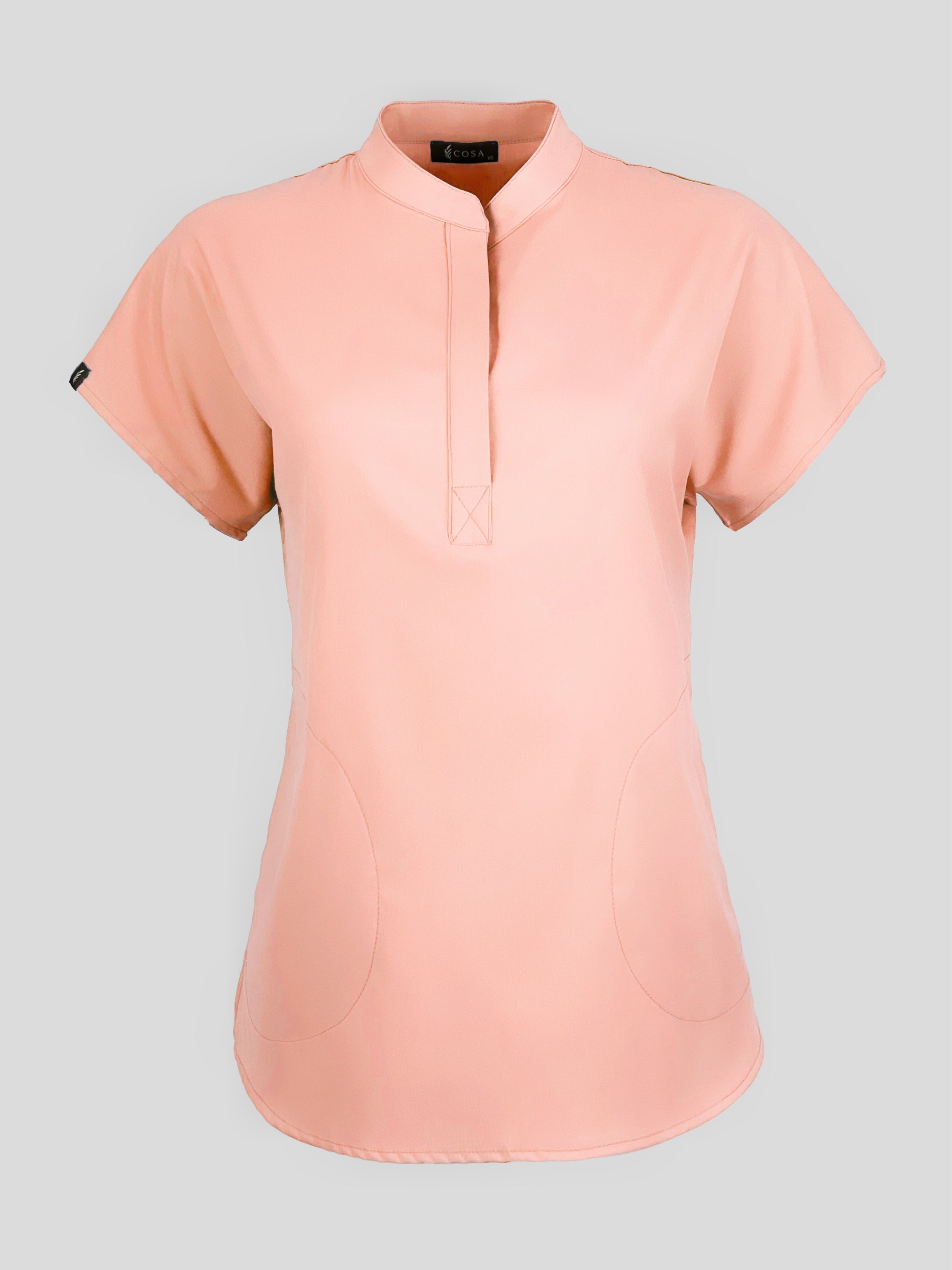Salmon Cosa Comfort Plus⁺ Scrub Top