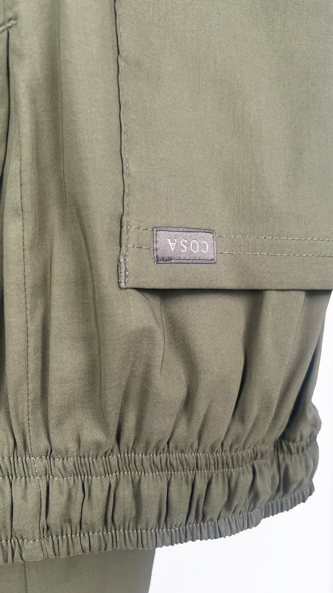 COSA Comfort Scrub Set – Khaki Green