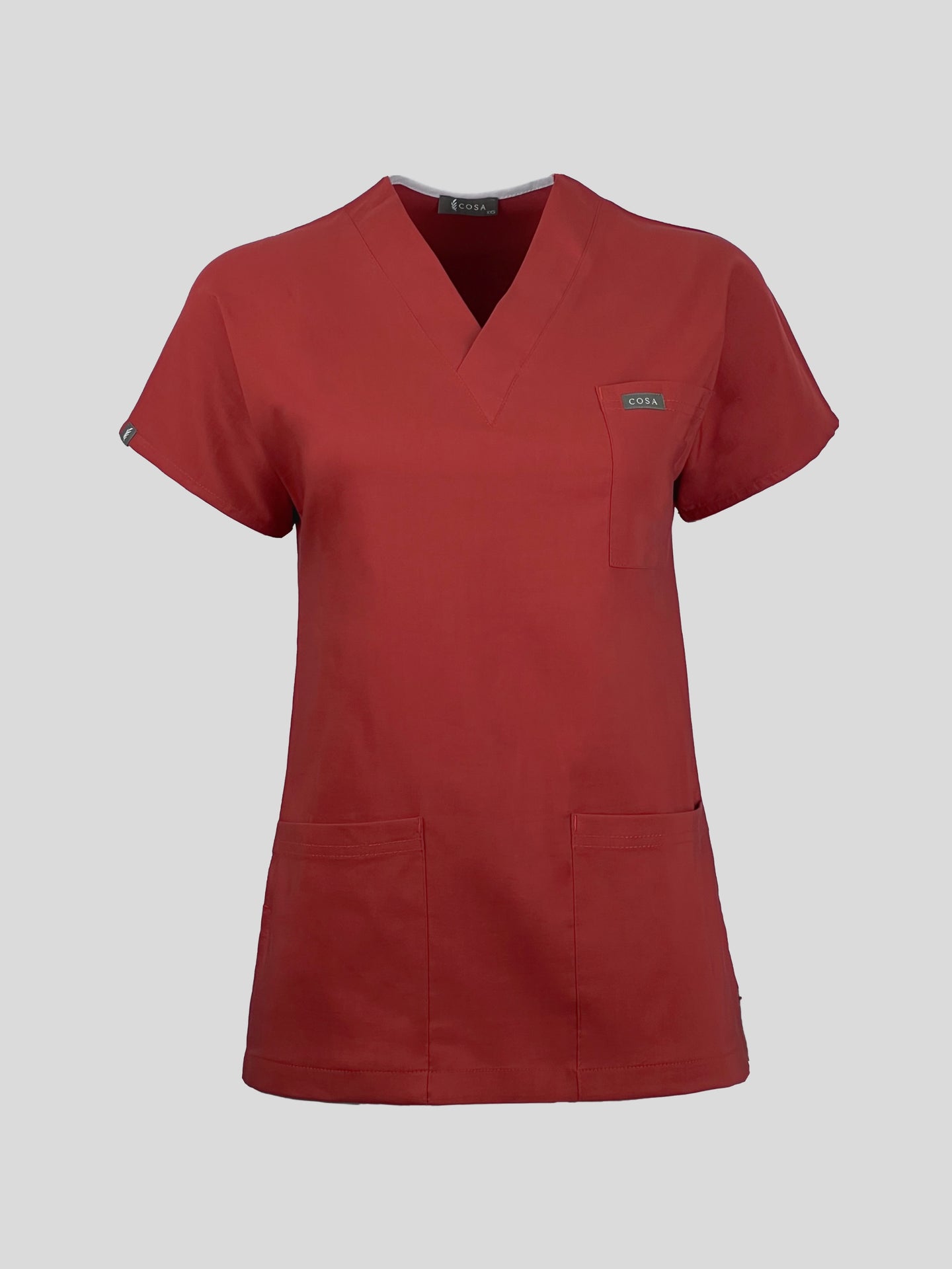 Cosa Flex Scrub Set - Dark Brick