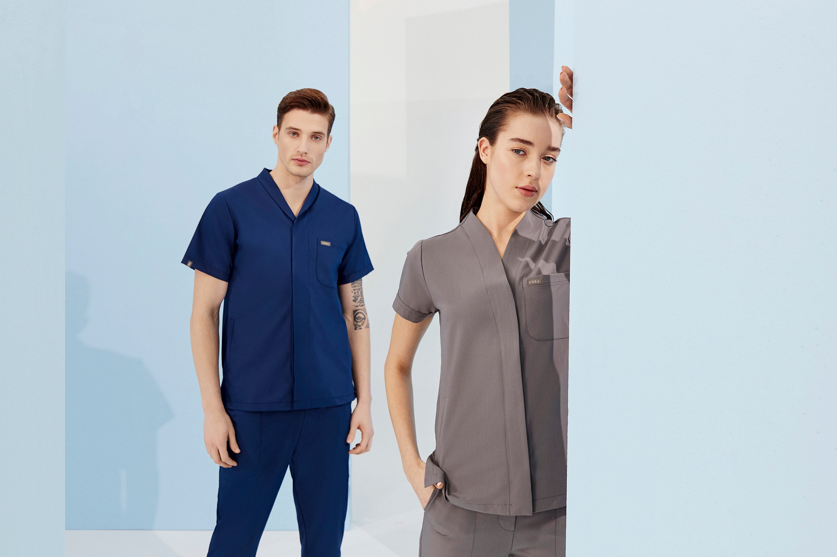 Cosa Tri Men's Scrubs
