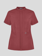 Cosa Di® Women’s Scrub Top - Berry