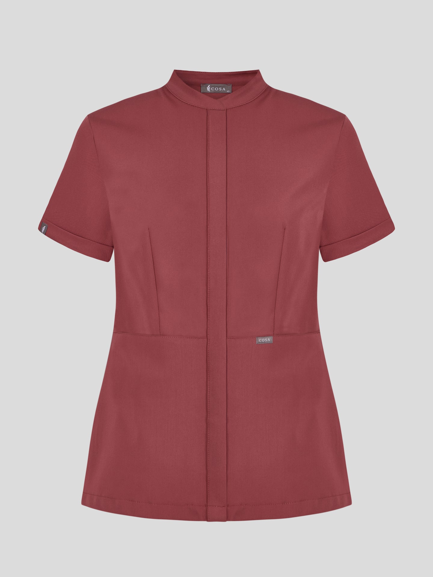 Cosa Di® Women’s Scrub Top - Berry