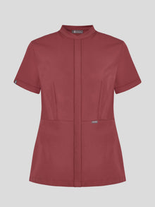 Cosa Di® Women’s Scrub Top - Berry