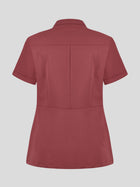 Cosa Di® Women’s Scrub Top - Berry