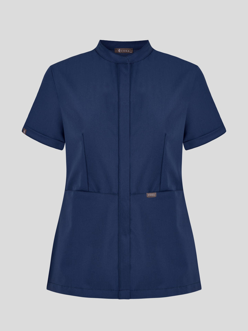 Cosa Di® Women’s Scrub Top - Midnight Blue