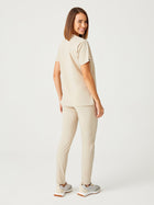 Cosa Zero°  Scrub Top - Beige
