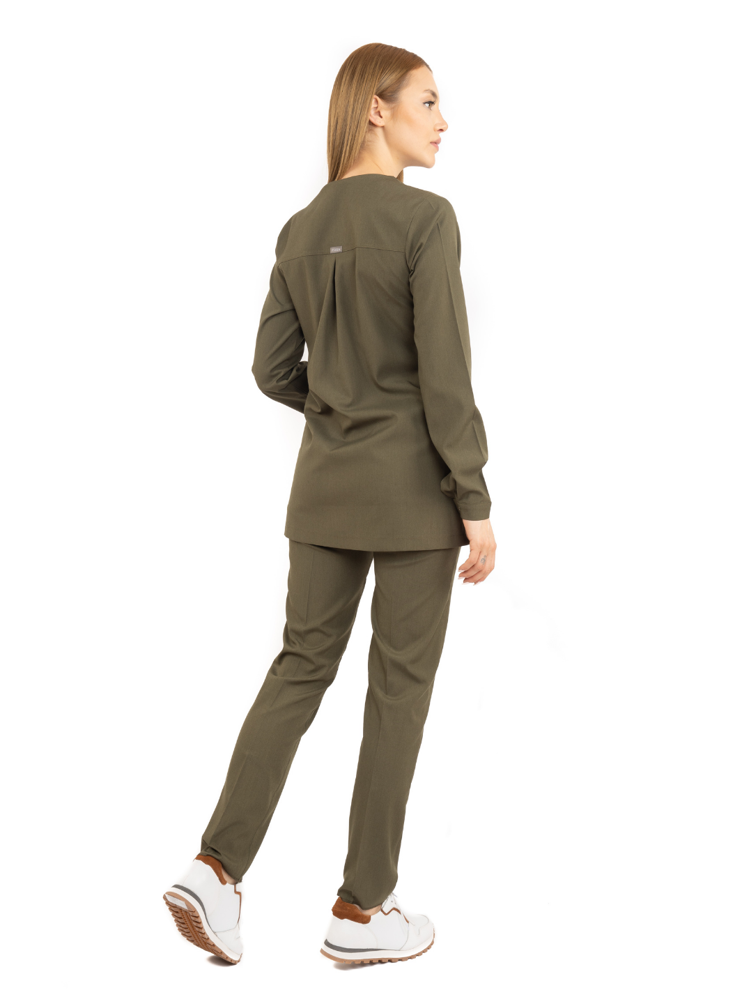 Cosa Luna Women's Scrub Set - Khaki Green