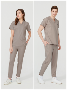 Cosa Tetra® Taupe Scrub Set