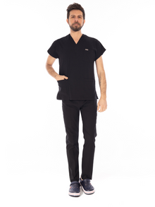 Cosa Flex Scrub Set - Black