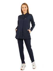 Cosa Luna Women's Scrub Set - Navy