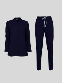 Cosa Luna Women's Scrub Set - Navy