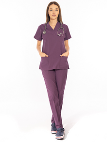 Cosa Flex Scrub Set - Plum