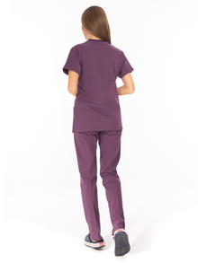 Cosa Flex Scrub Set - Plum