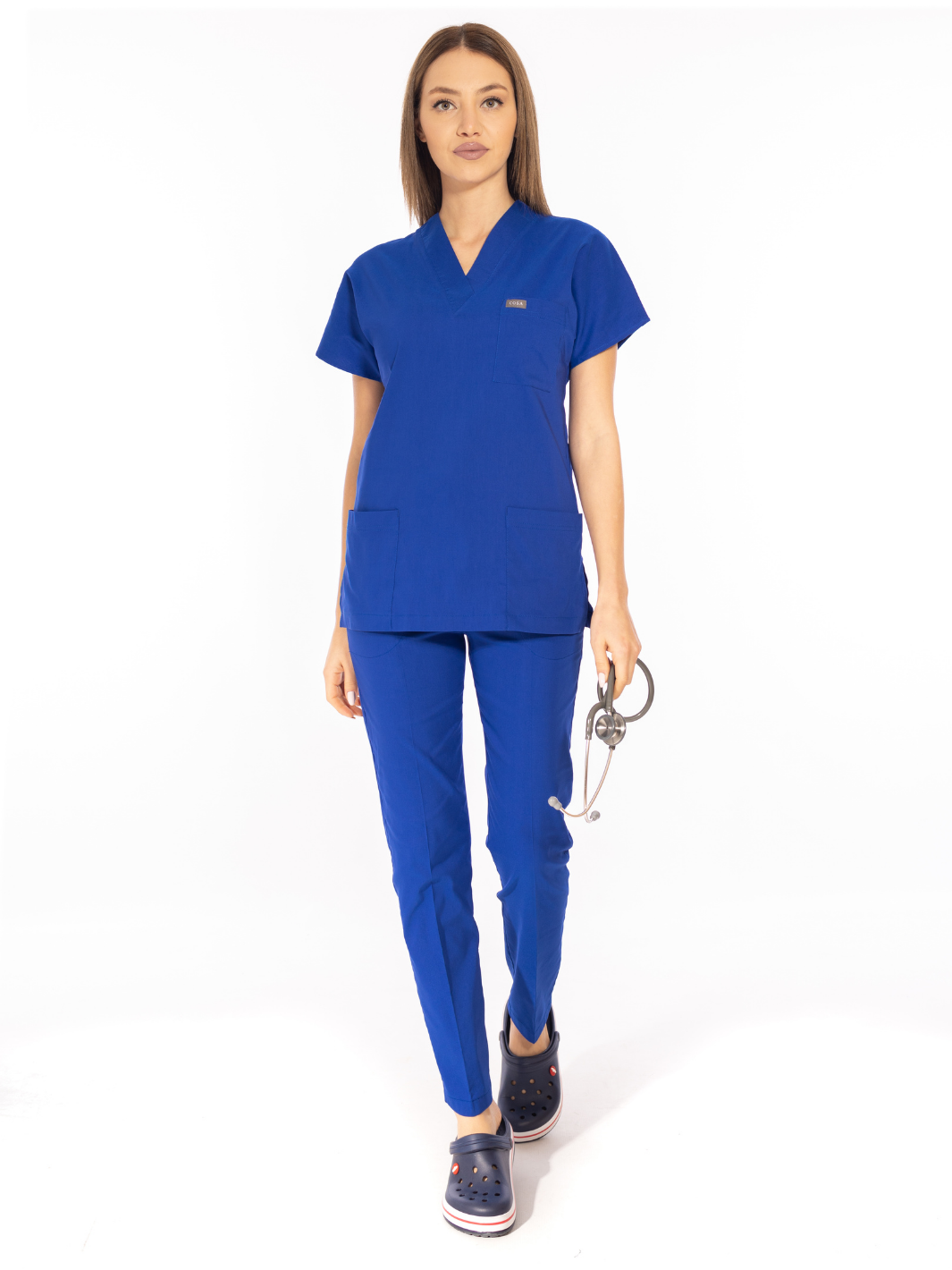 Cosa Flex Scrub Set -  Royal Blue
