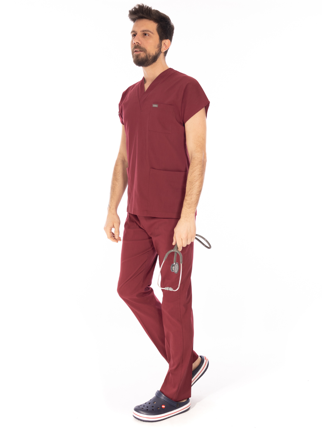 Cosa Flex Scrub Set - Burgundy