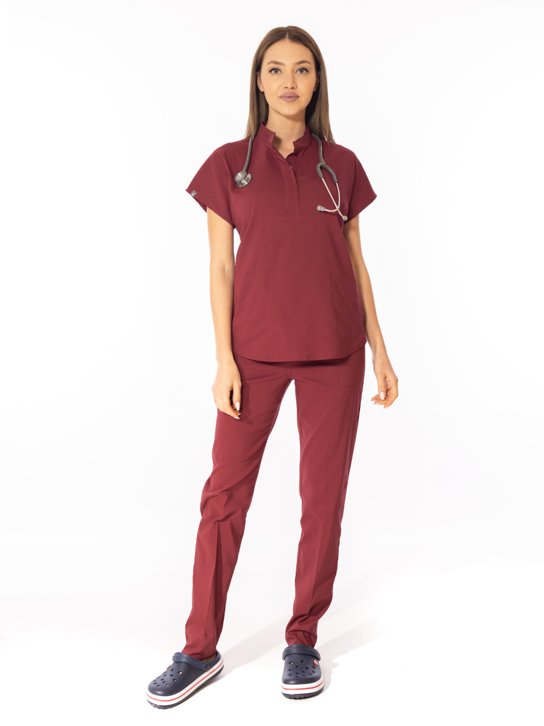 COSA Comfort Scrub Set – Burgundy