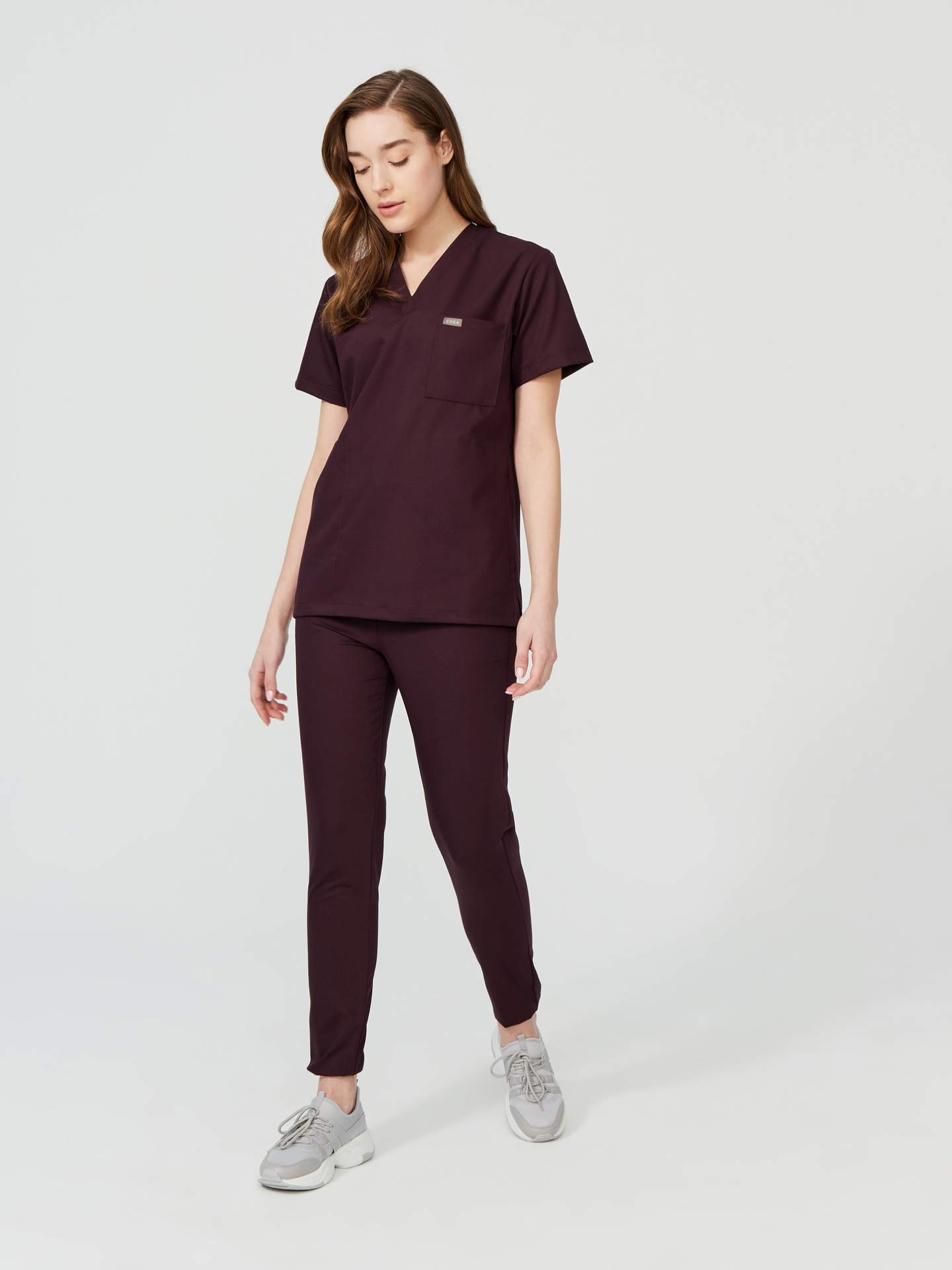 Cosa Tetra ® Plum Scrub Set