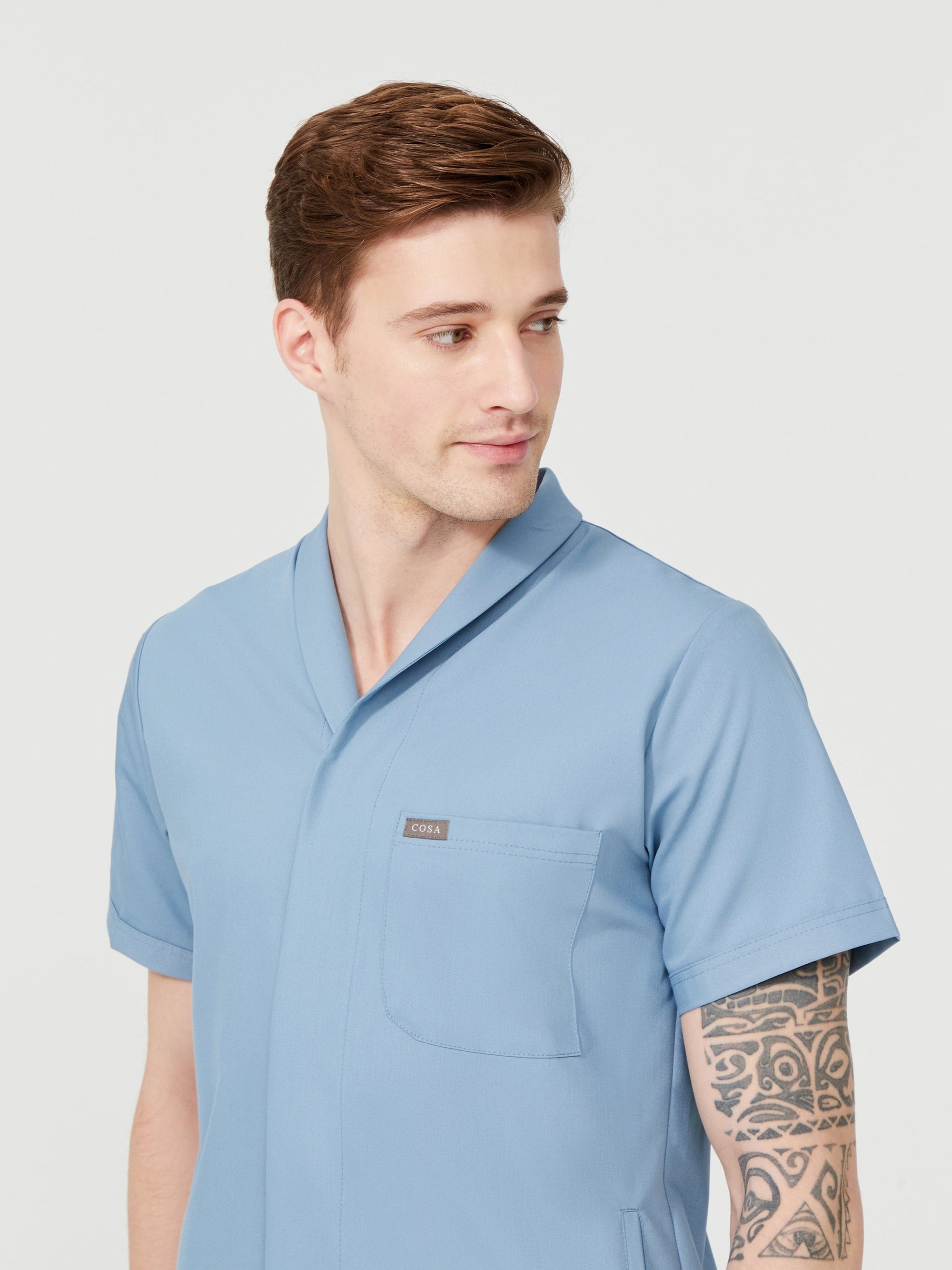 Cosa Tri® Cosmic Blue Men's Scrub Set