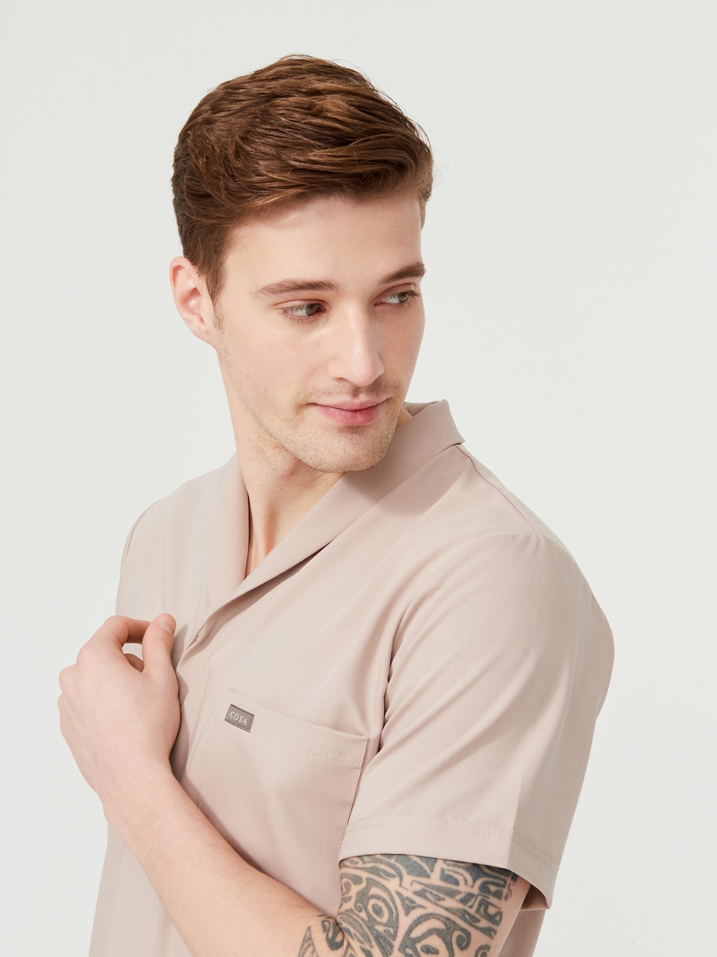 Cosa Tri® Men’s Beige Scrub Set