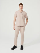 Cosa Tri® Beige Men's Scrub Set