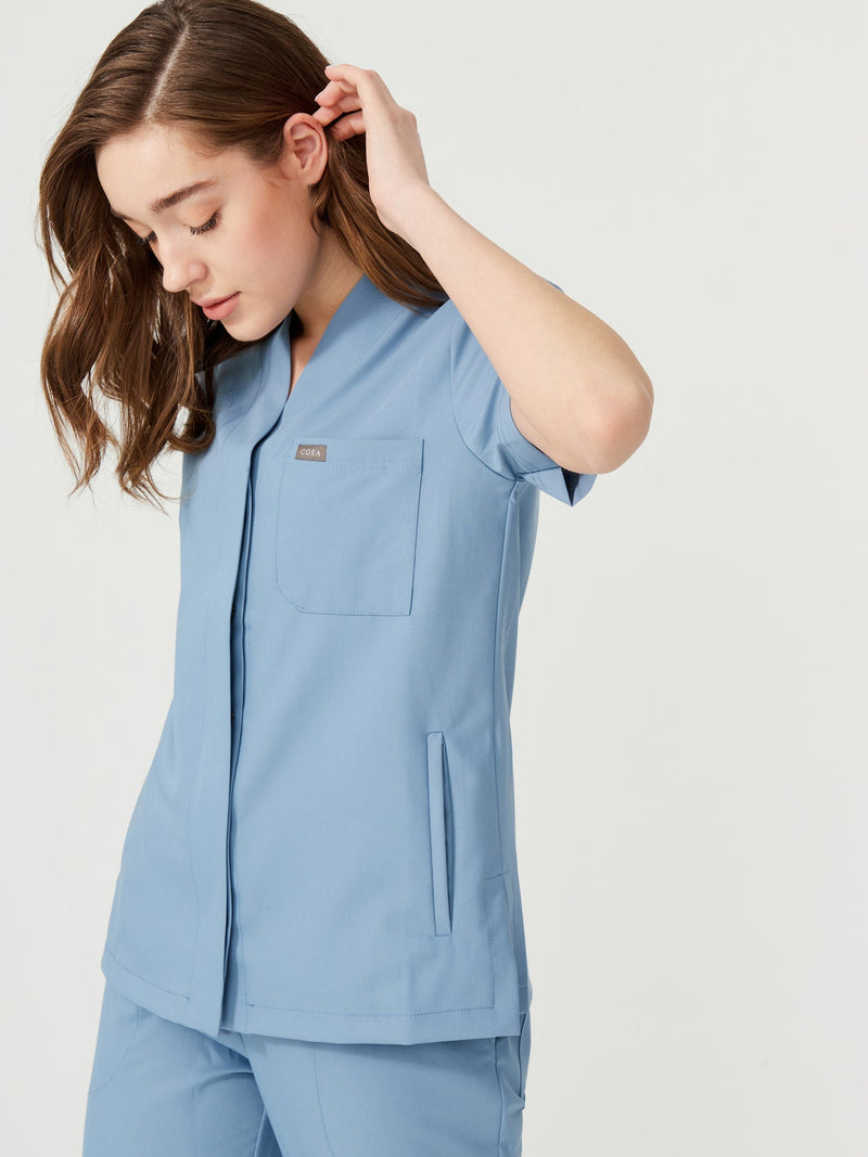 Cosa Mono® Women’s Scrub Set – Cosmic Blue