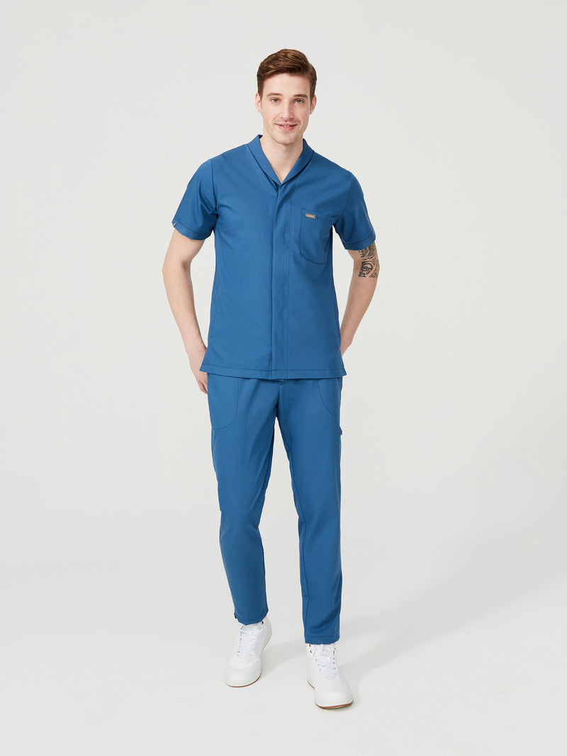 Cosa Tri® Indigo Men's Scrub Set