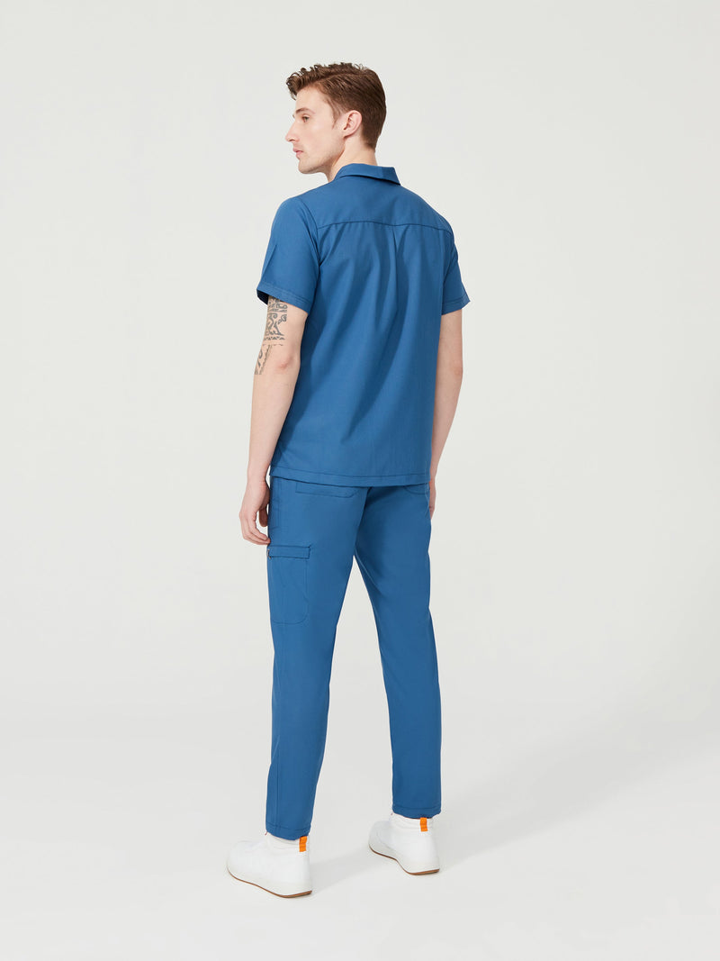 Cosa Tri® Indigo Men's Scrub Set