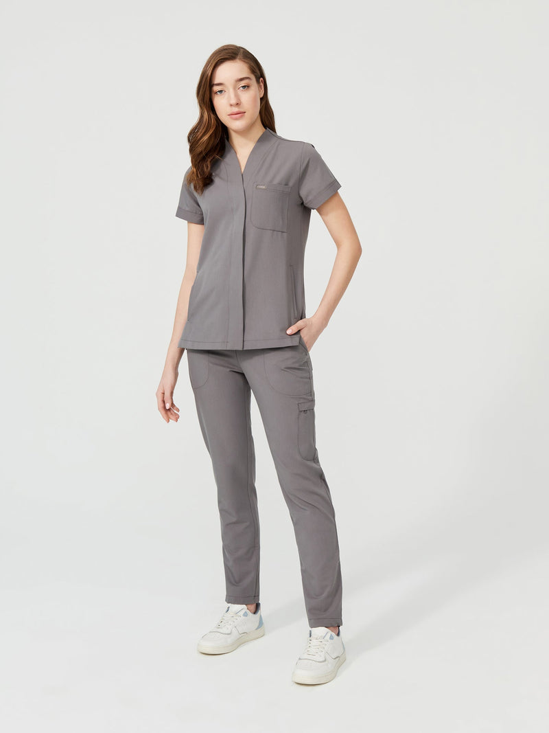 Cosa Mono® Grey Scrub Set