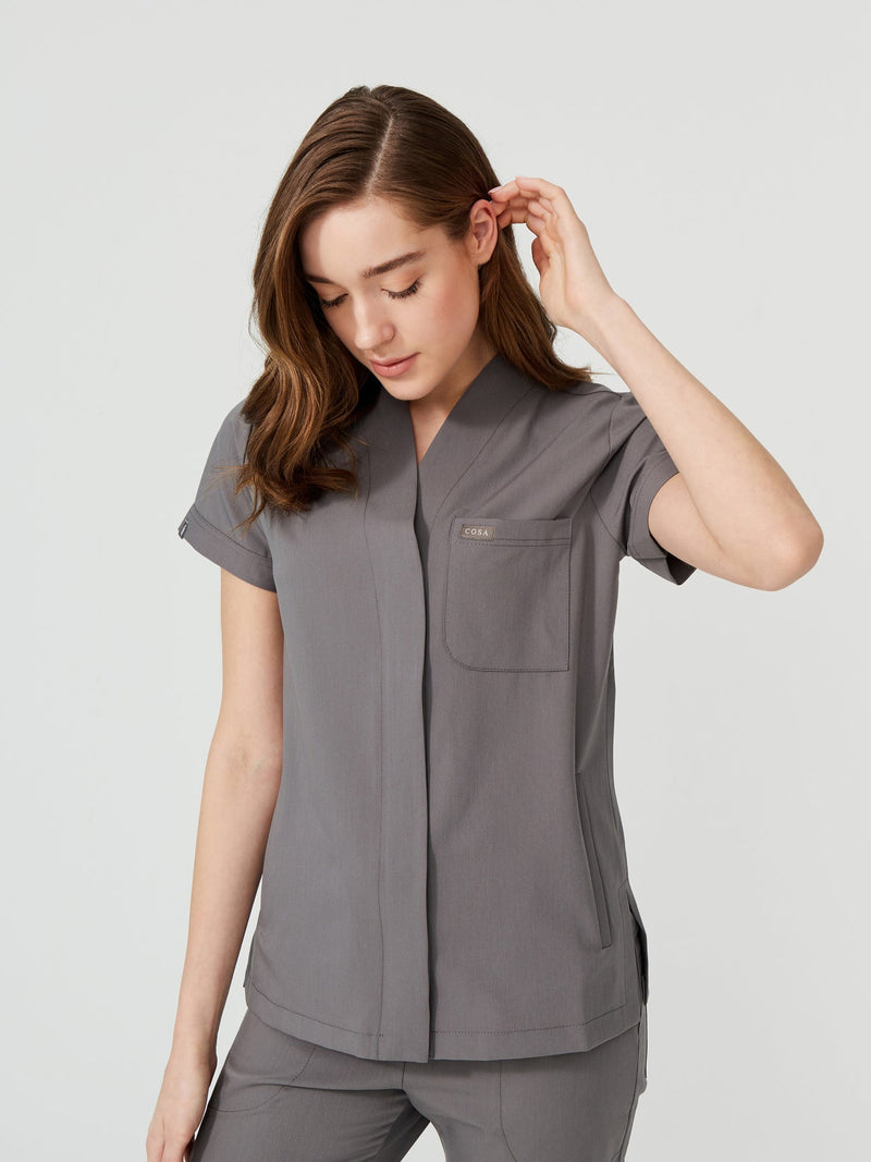 Cosa Mono® Grey Scrub Set