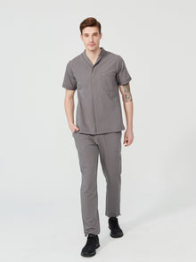 Cosa Tri® Grey Men's Scrub Set