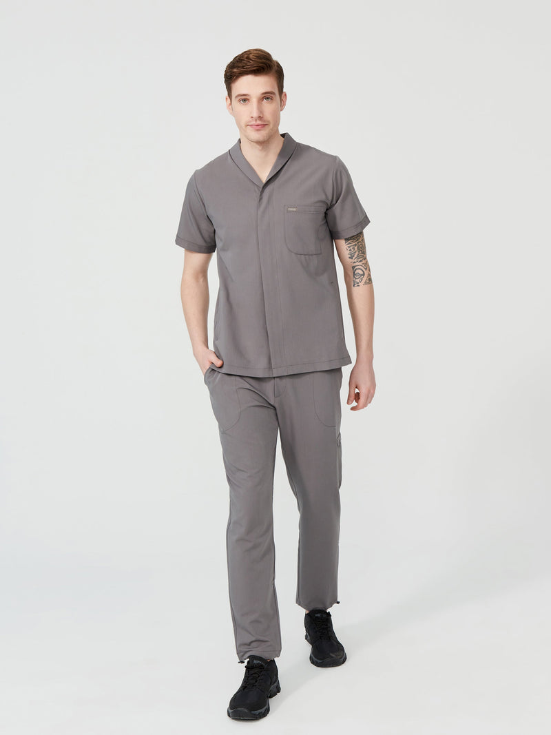 Cosa Tri® Grey Men's Scrub Set