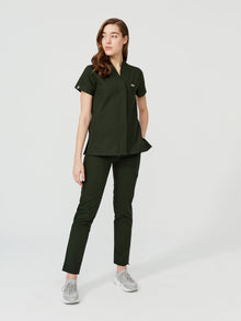 Cosa Mono® Pine Green Scrub Set
