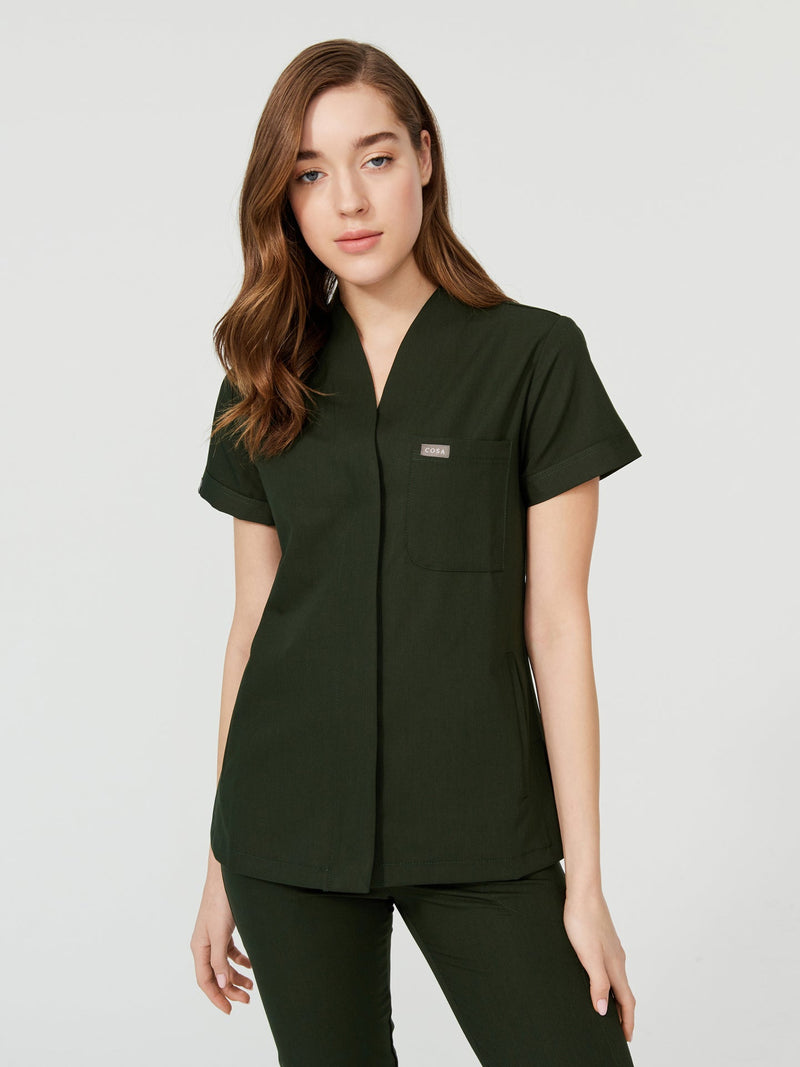 Cosa Mono® Pine Green Scrub Set