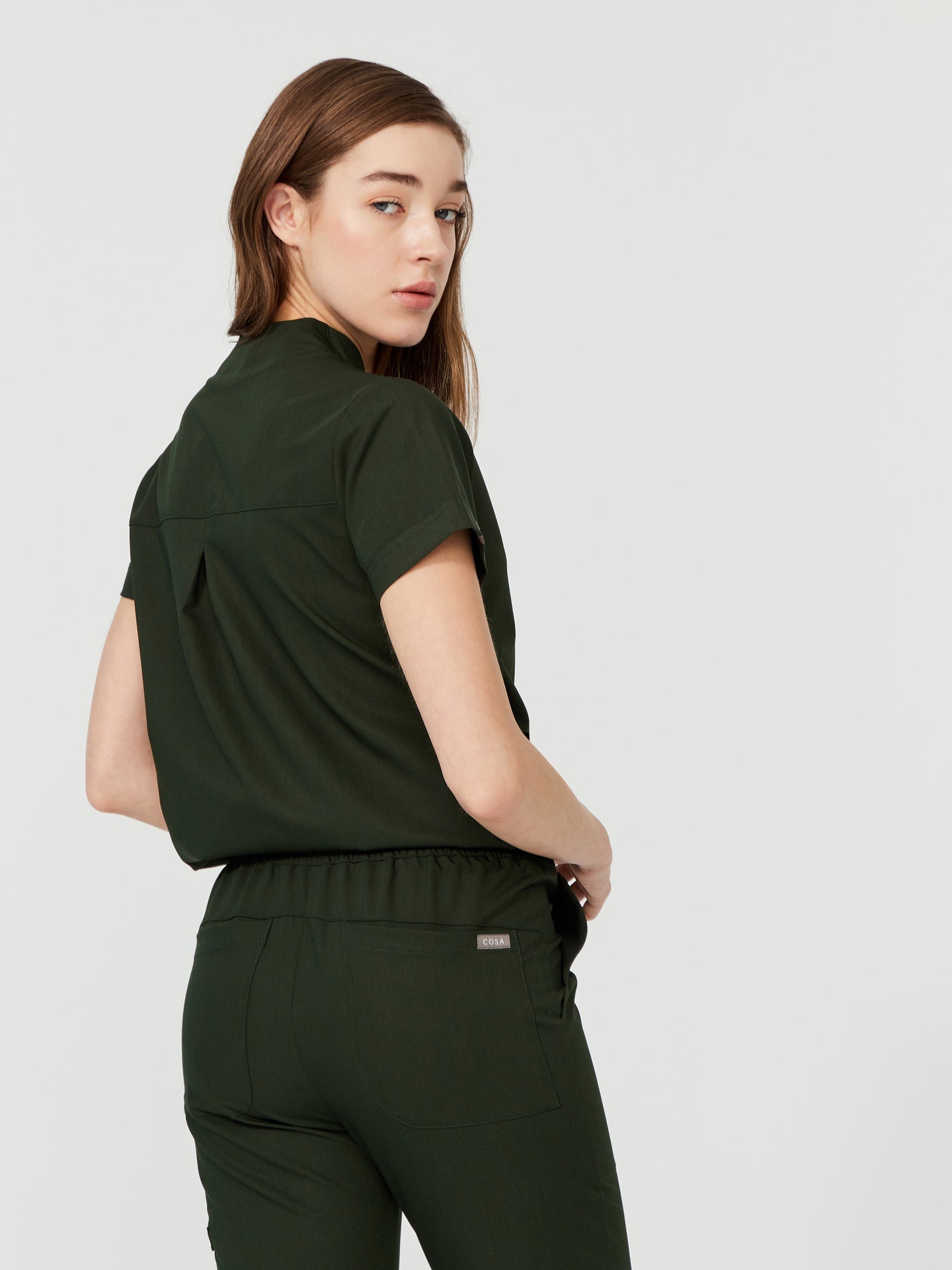 Cosa Mono® Pine Green Scrub Set