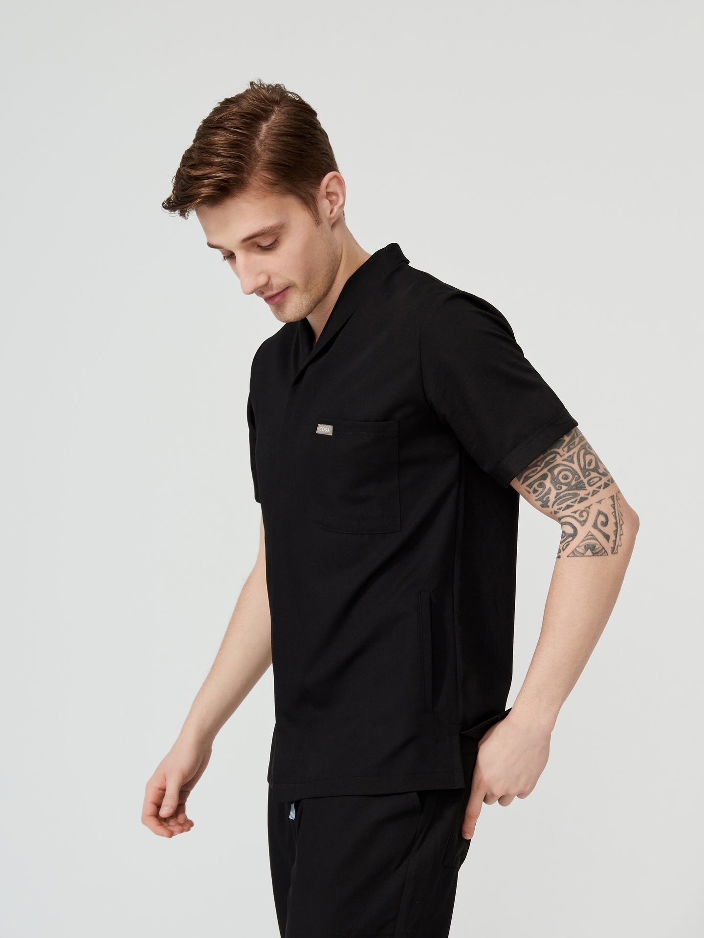 Cosa Tri® Men’s Scrub Set – Black