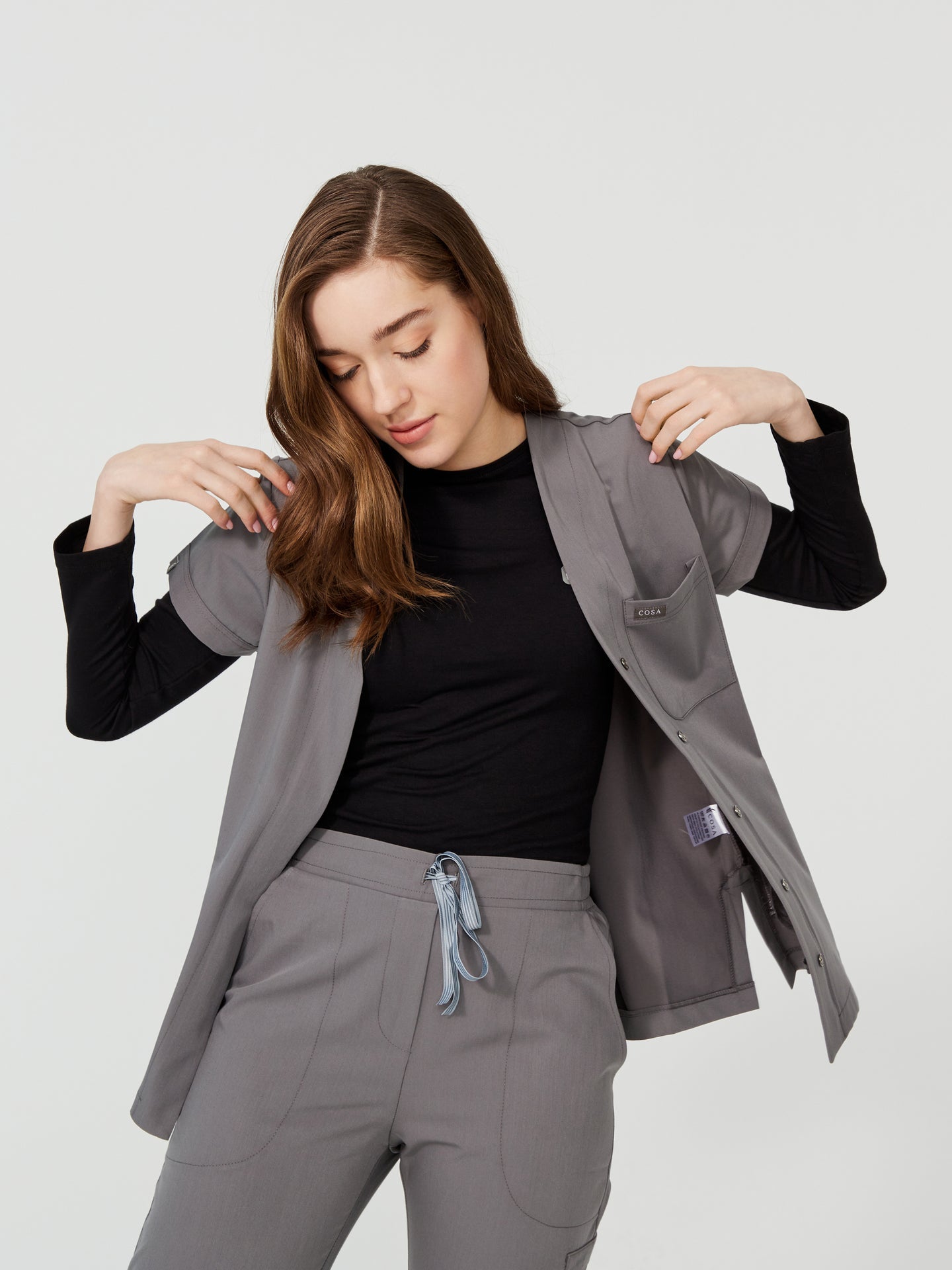 Cosa Mono® Women’s Scrub Pants – Grey