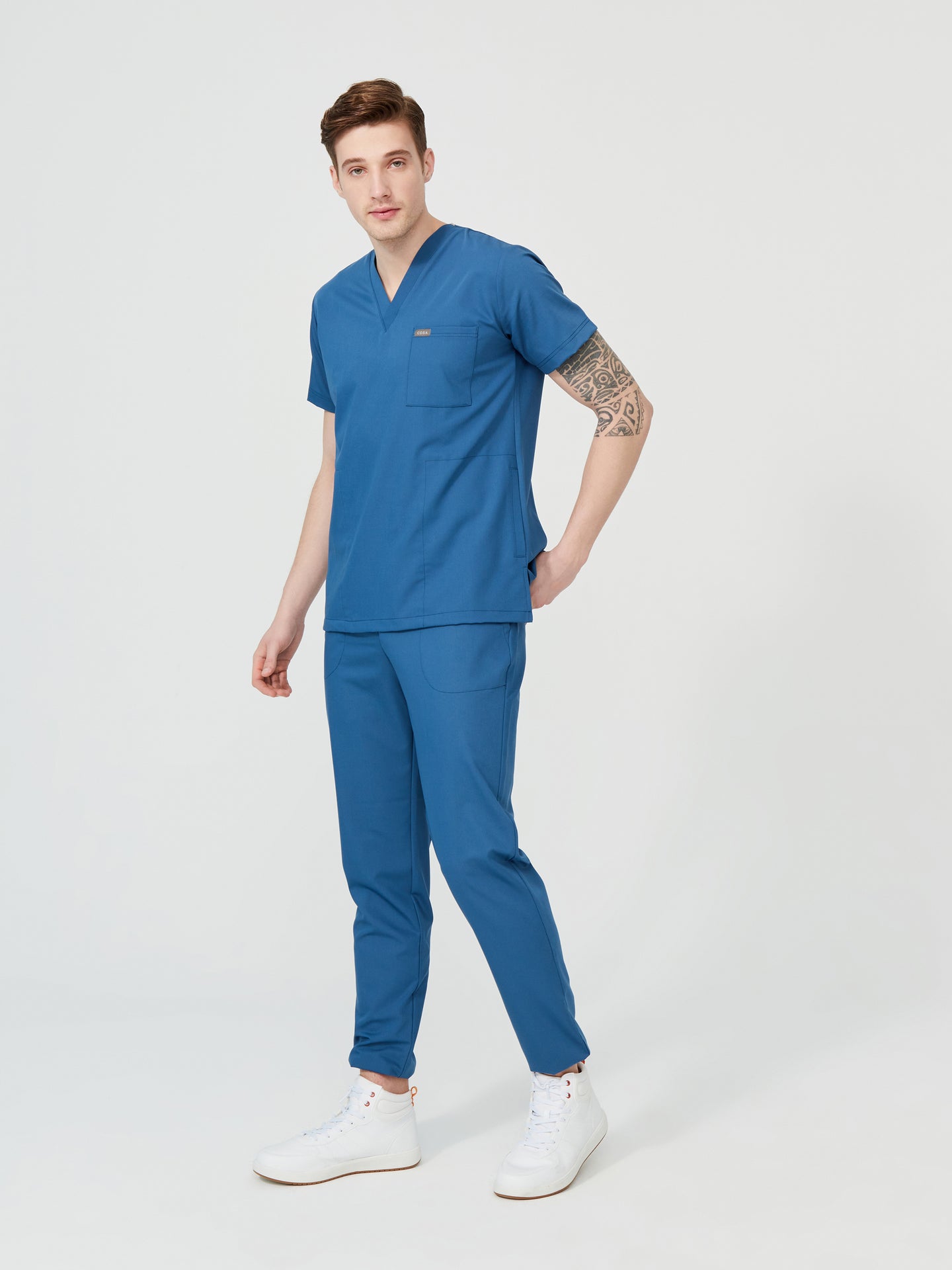 Cosa Tetra ® Indigo Scrub Set