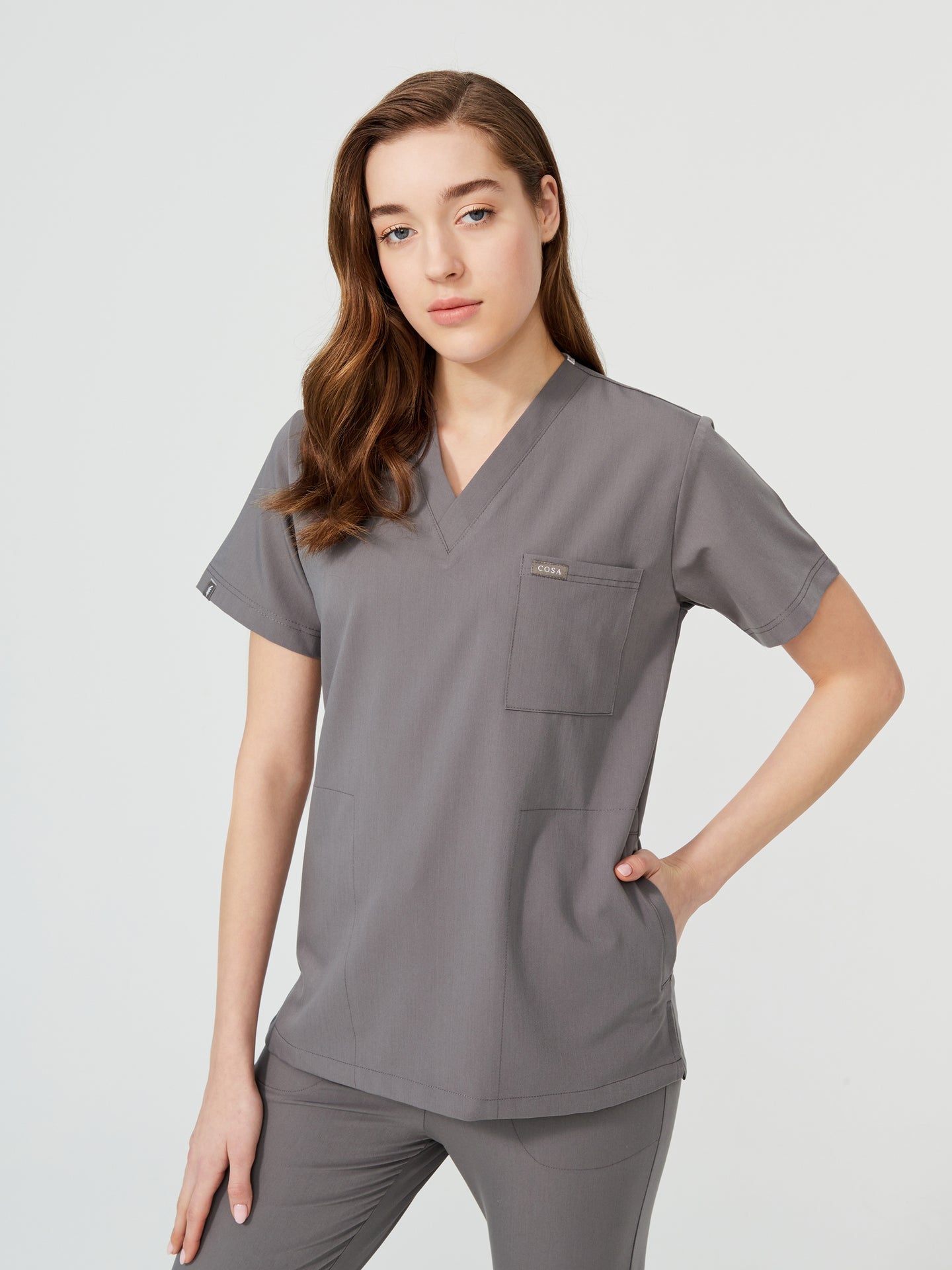 Cosa Tetra® Grey Scrub Set