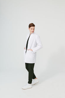 Cosa Men’s Mandarin Collar Lab Coat