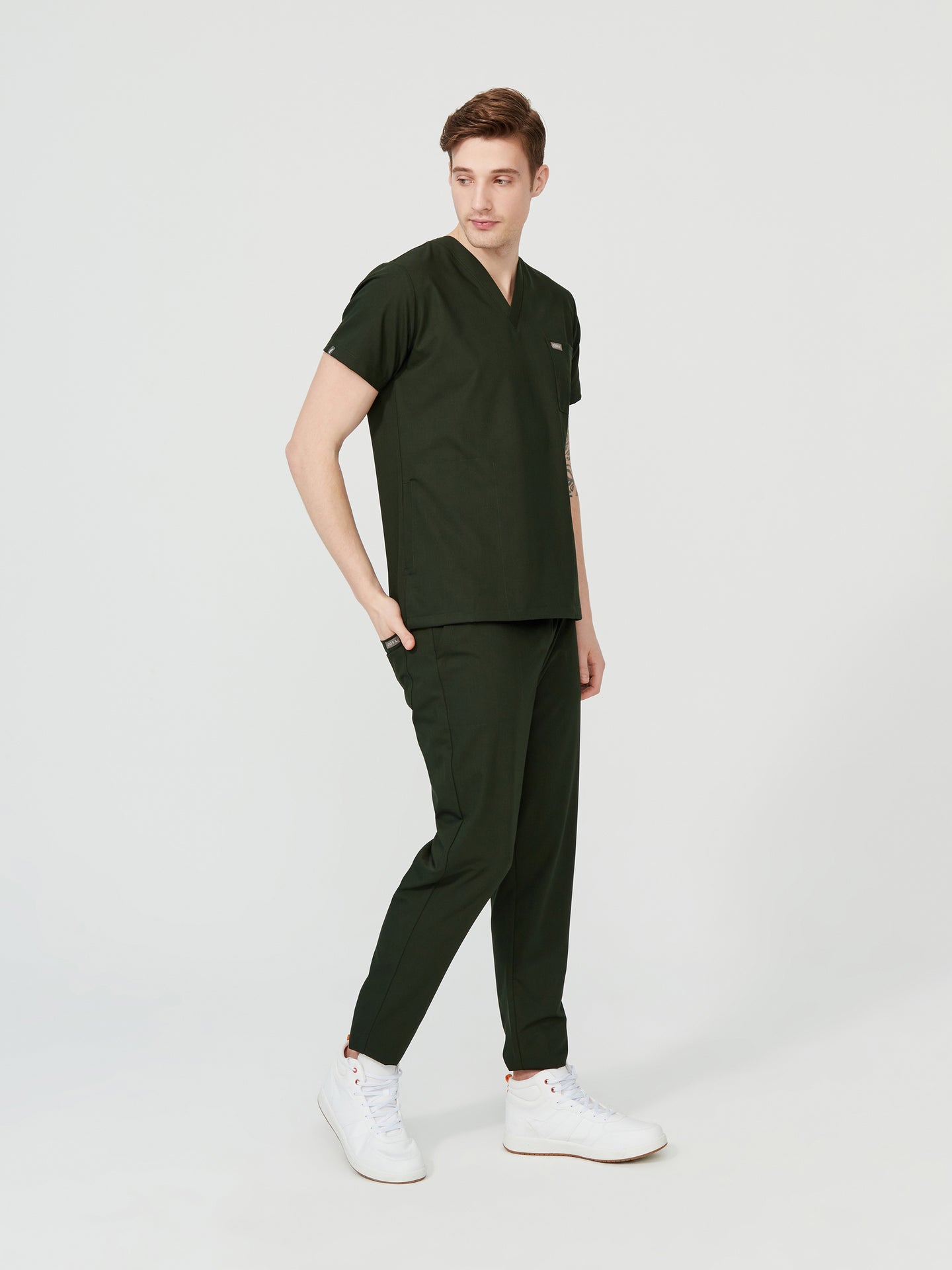 Cosa Tetra ®  Pine Green Scrub Set