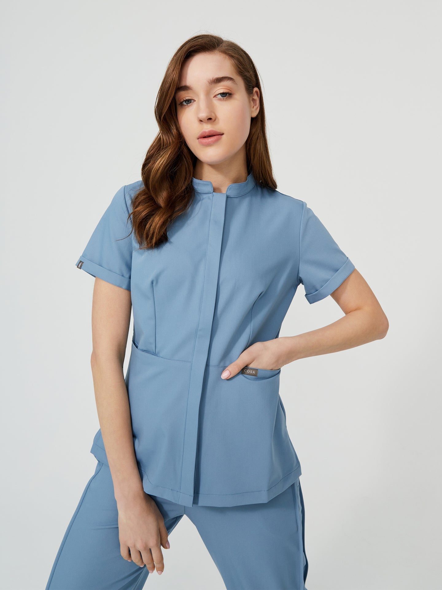 Cosa Di® Women’s Scrub Set - Cosmic Blue